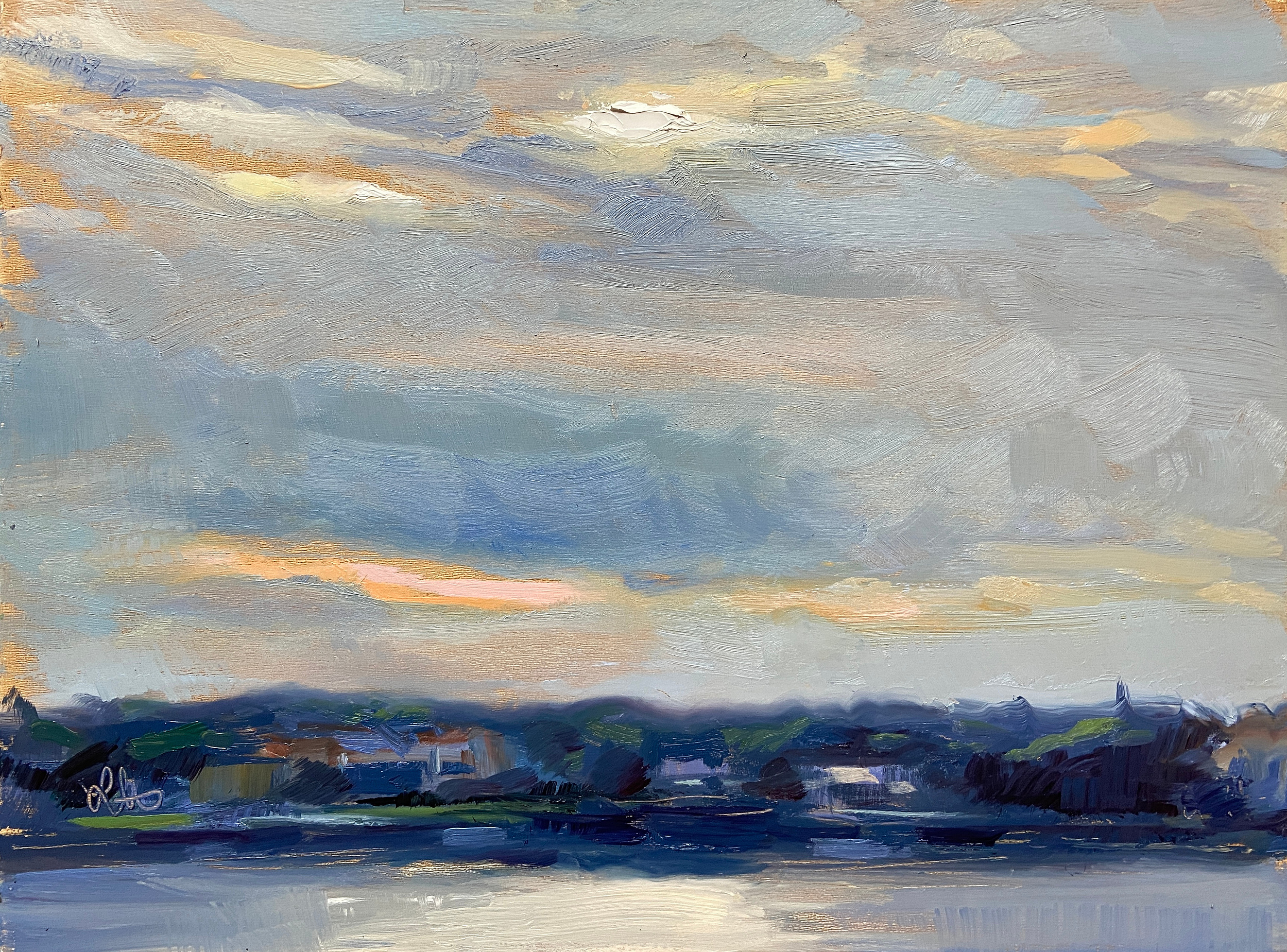 Early Riser No.2, 2021
9 x 12 in. Oil on Panel
Painted En Plein Air
Vanderbilt Beach - Naples, FL